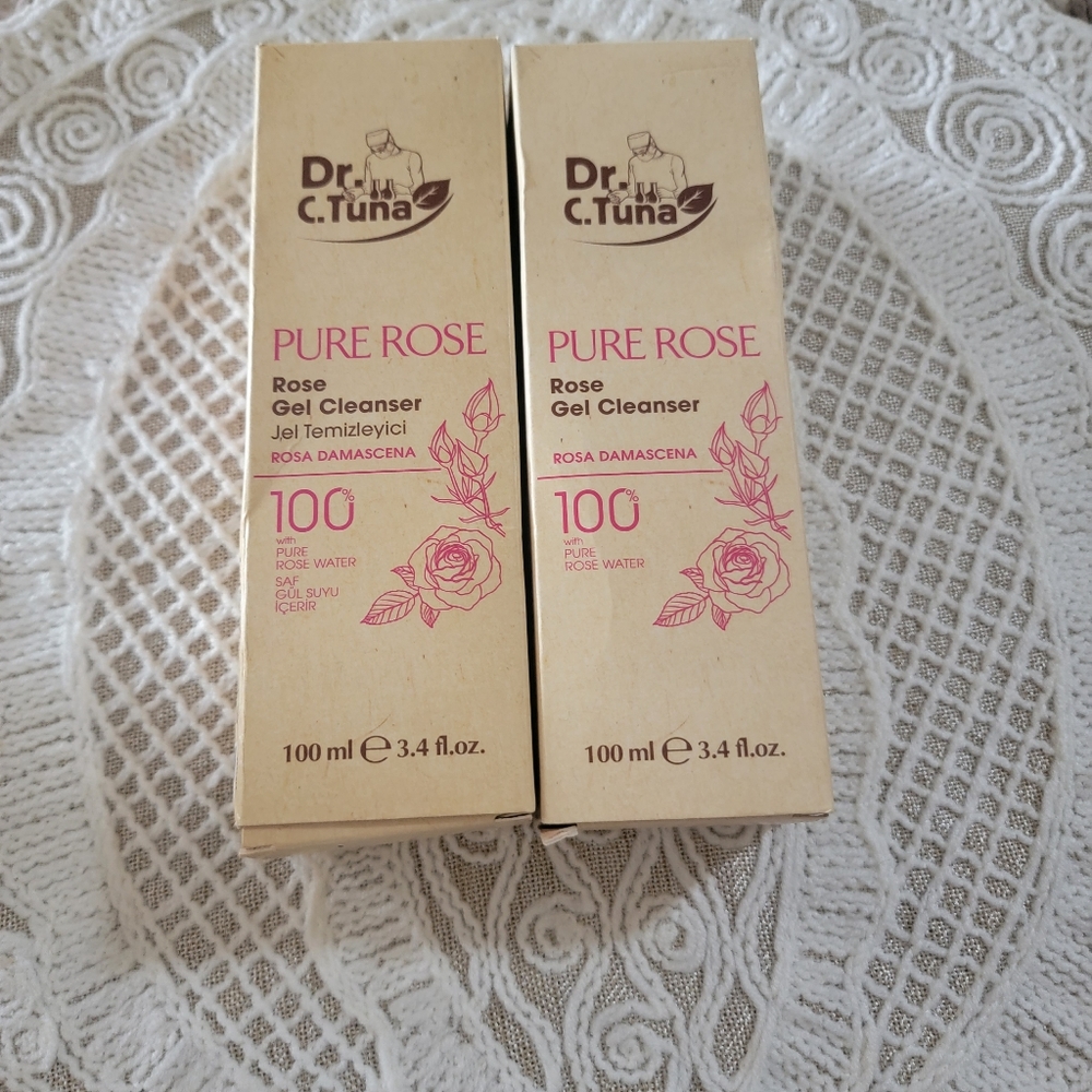 2 boxes of Pure rose gel cleanser